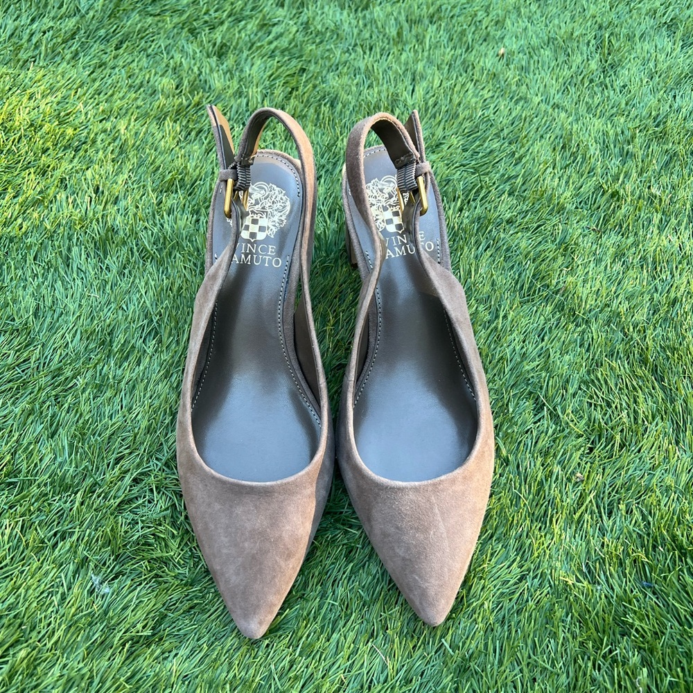 Vince Camuto Hamden Pointed Toe Slingback Pump sz 7